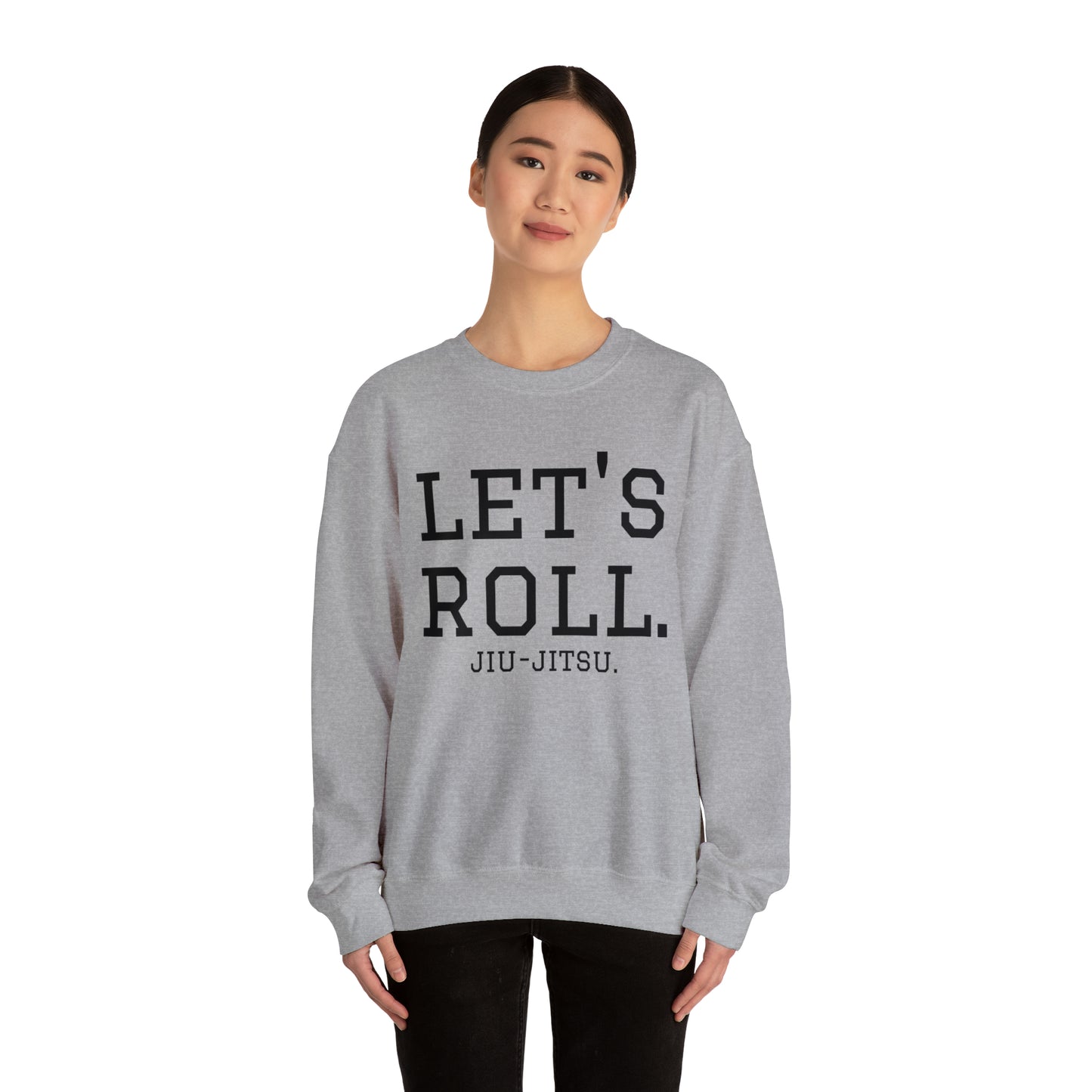 Let's Roll Jiu-Jitsu | Unisex Heavy Blend™ Crewneck Sweatshirt