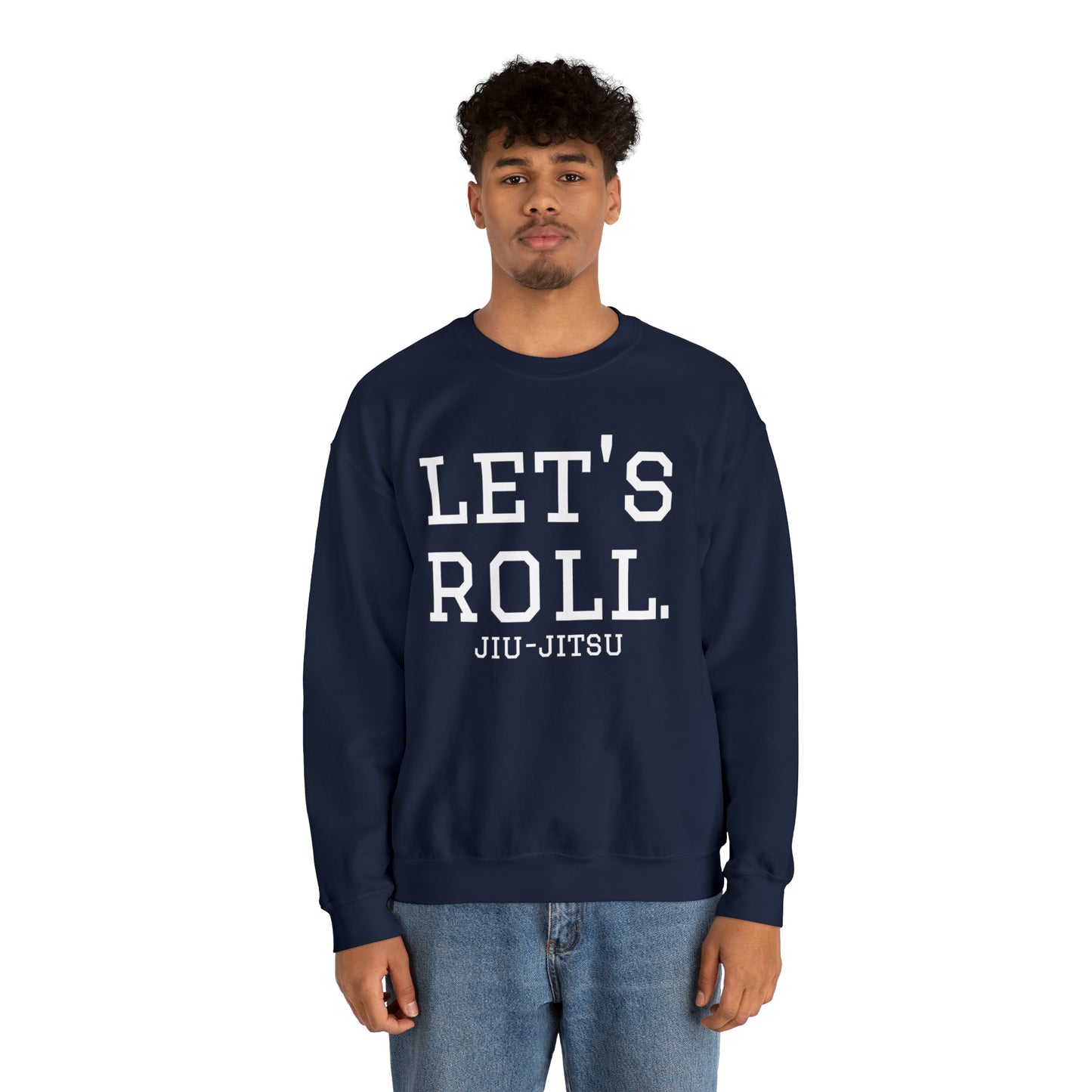 Let's Roll Jiu-Jitsu | Unisex Heavy Blend™ Crewneck Sweatshirt