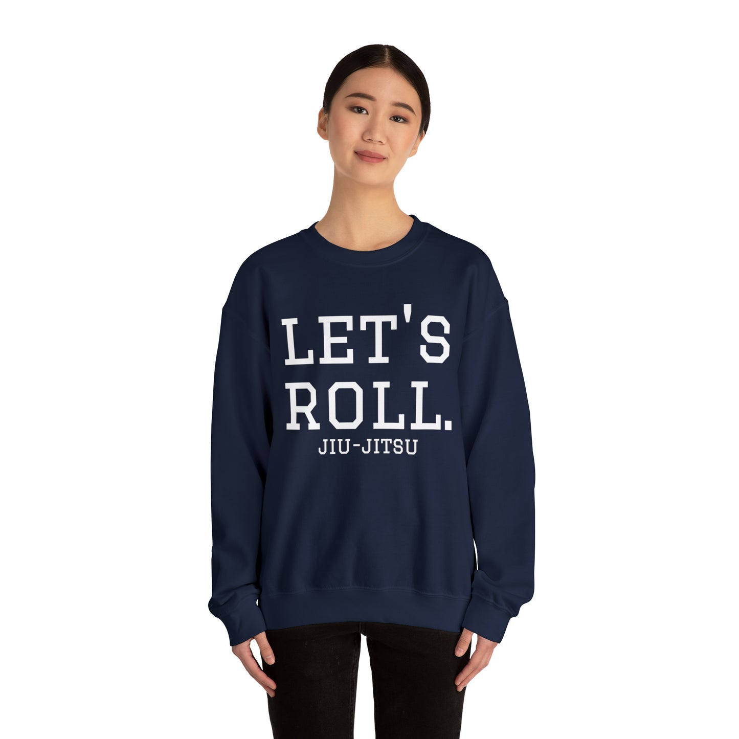 Let's Roll Jiu-Jitsu | Unisex Heavy Blend™ Crewneck Sweatshirt