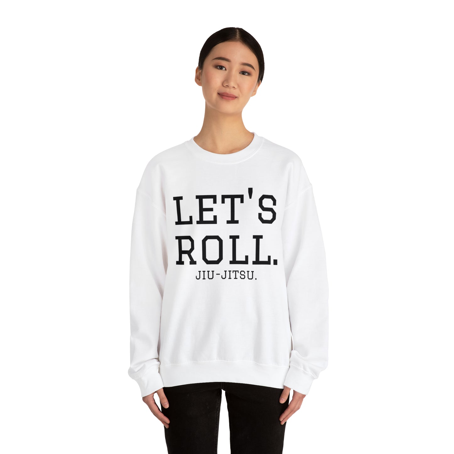 Let's Roll Jiu-Jitsu | Unisex Heavy Blend™ Crewneck Sweatshirt